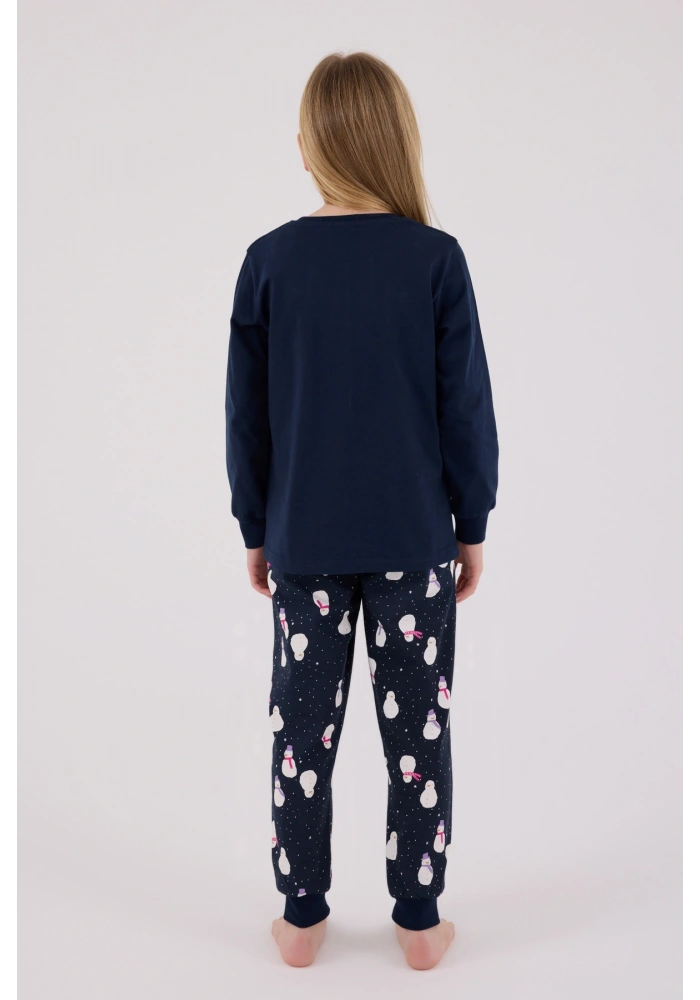 RolyPoly 3712-2 Kız Çocuk Uzun Kol Pijama Takım