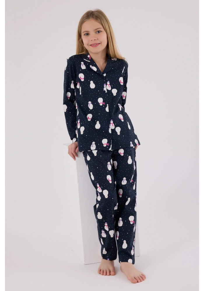 RolyPoly 3713-G Kız Çocuk Pijama Takımı