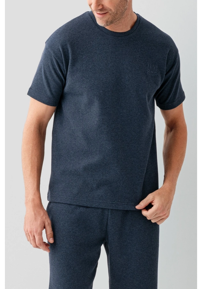 RolyPoly 3725-S Erkek O Yaka Bermuda Takım