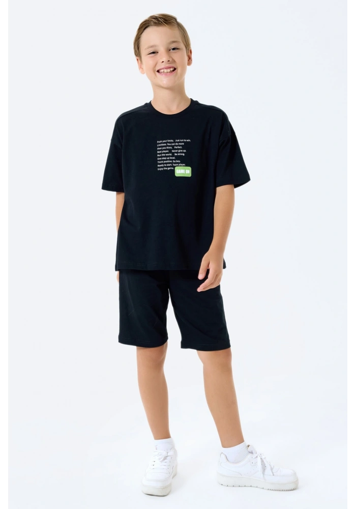 RolyPoly 3750-G Erkek Garson Bermuda Takım