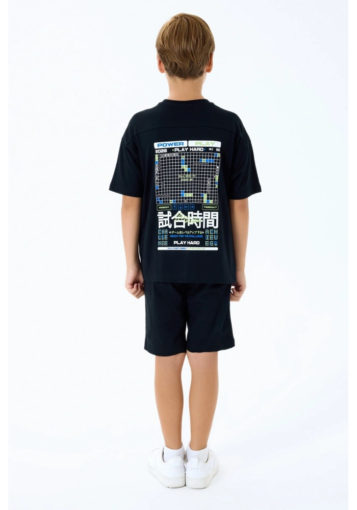 RolyPoly 3750-G Erkek Garson Bermuda Takım