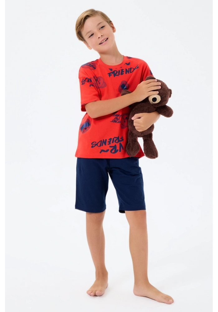 RolyPoly 3751-2 Erkek Çocuk Bermuda Takım