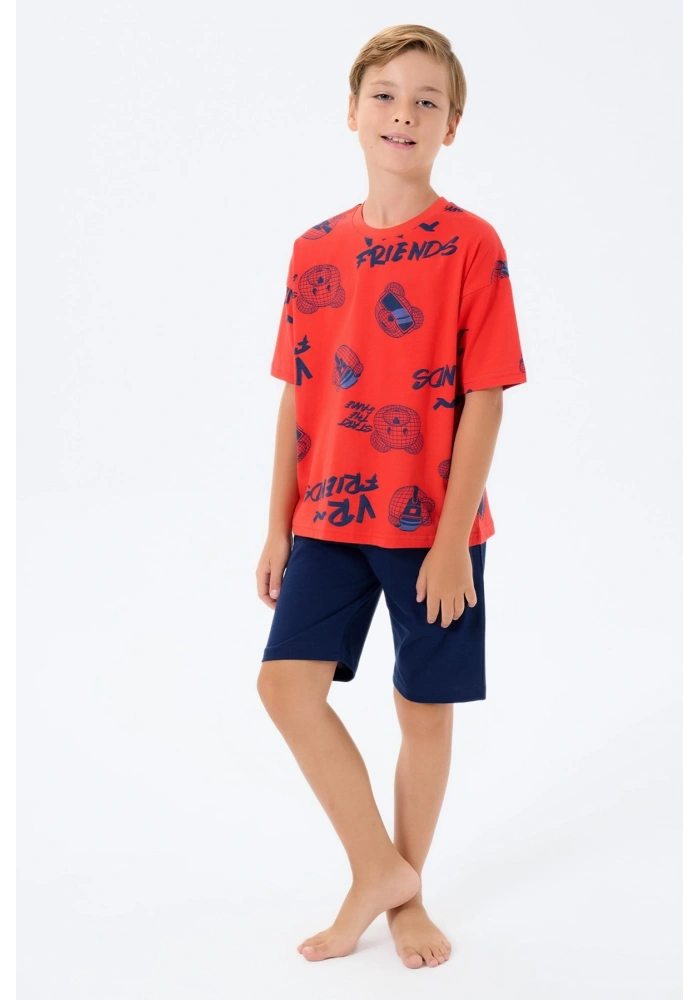 RolyPoly 3751-2 Erkek Çocuk Bermuda Takım