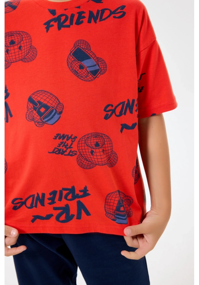 RolyPoly 3751-2 Erkek Çocuk Bermuda Takım