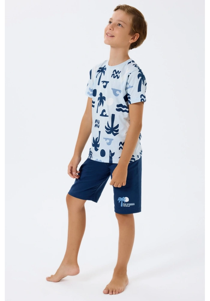 RolyPoly 3754-2 Erkek Çocuk Pijama Takımı