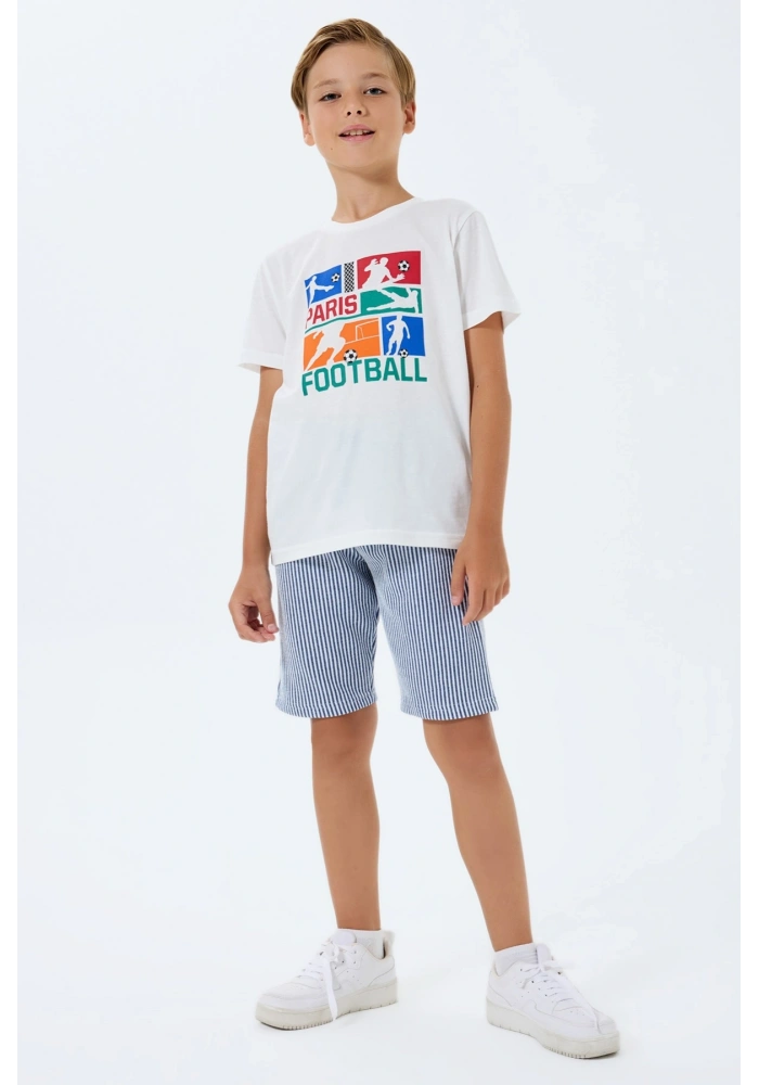 RolyPoly 3755-2 Erkek Çocuk Bermuda Takım