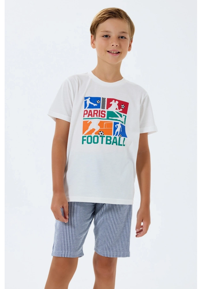 RolyPoly 3755-G Erkek Çocuk Bermuda Takım