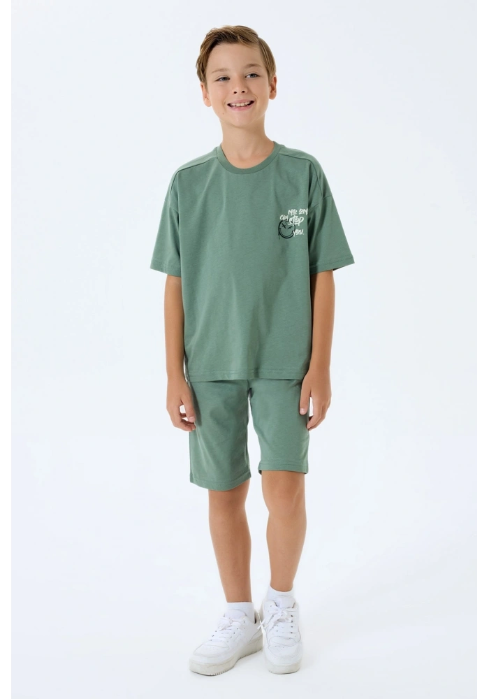 RolyPoly 3758-G Erkek Garson Bermuda Takım