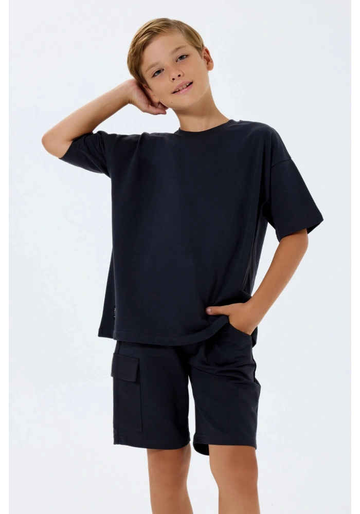 RolyPoly 3765-2 Erkek Çocuk Kargo Bermuda Takım