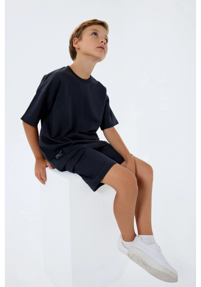 RolyPoly 3765-2 Erkek Çocuk Kargo Bermuda Takım