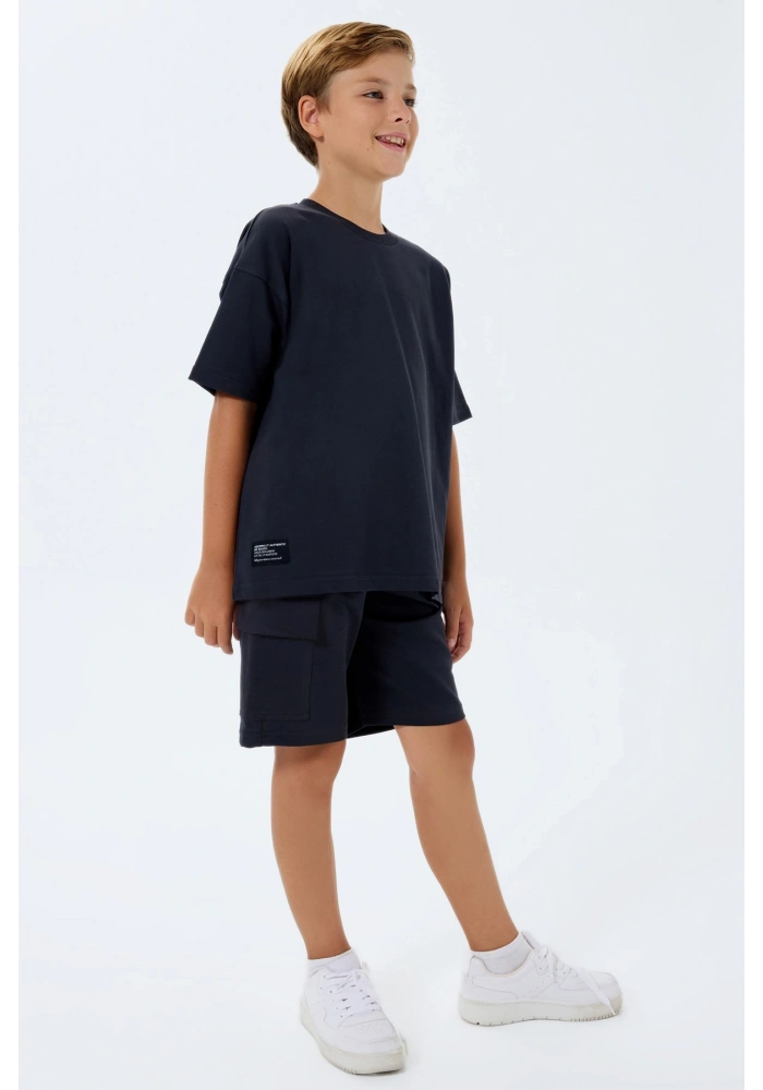 RolyPoly 3765-2 Erkek Çocuk Kargo Bermuda Takım