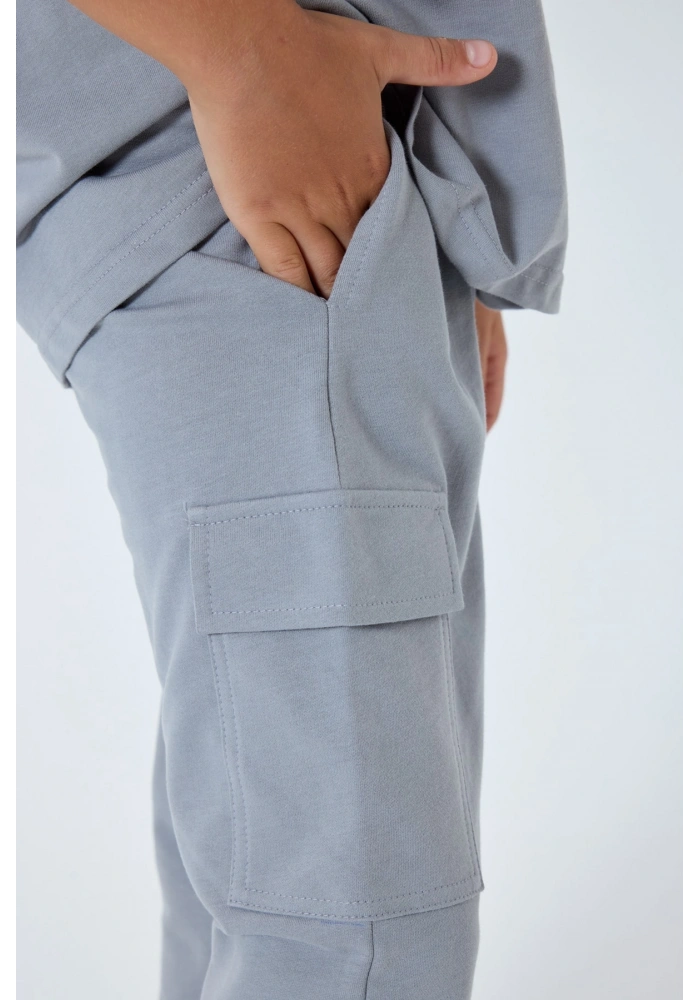 RolyPoly 3766-G Erkek Garson Kargo Pantolon İkili Takım