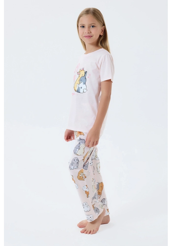 RolyPoly 3774-G Kız Garson Pijama Takım