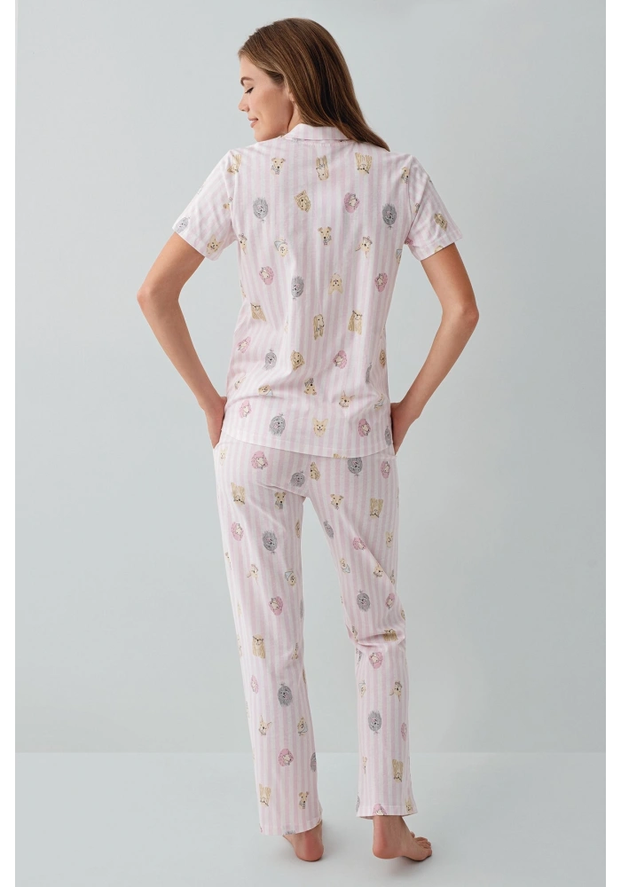RolyPoly 3809-S Kadın Gömlek Pijama Takım