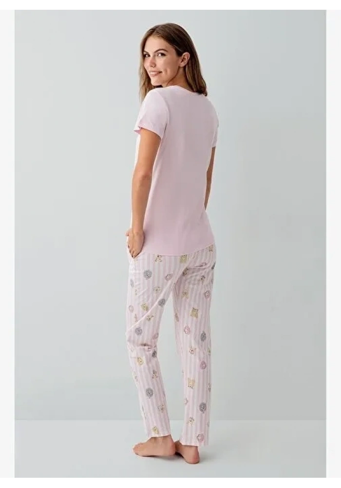 RolyPoly RP3810-S Kadın Kısa Kol Pijama Takımı