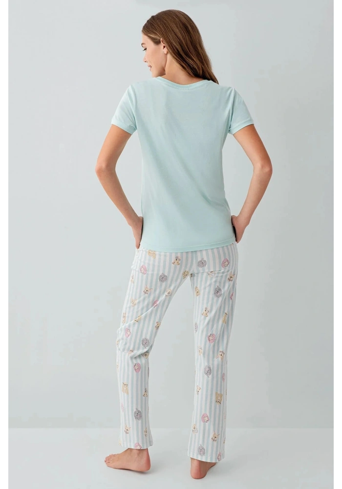 RolyPoly RP3810-S Kadın Kısa Kol Pijama Takımı