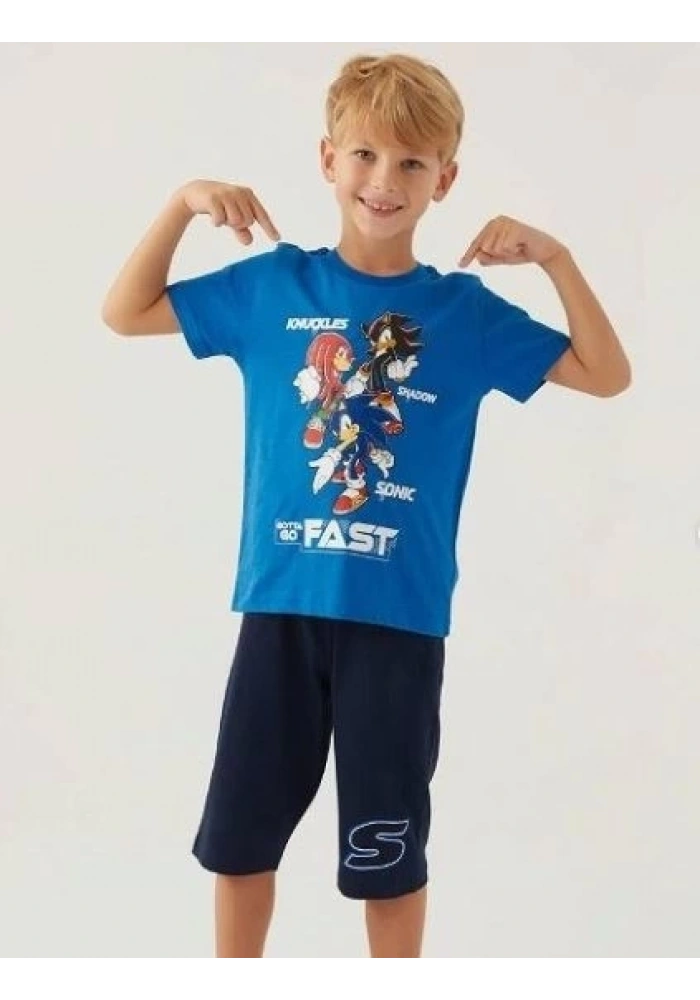 Sonic 1698-3  Erkek Çocuk Kapri Takım