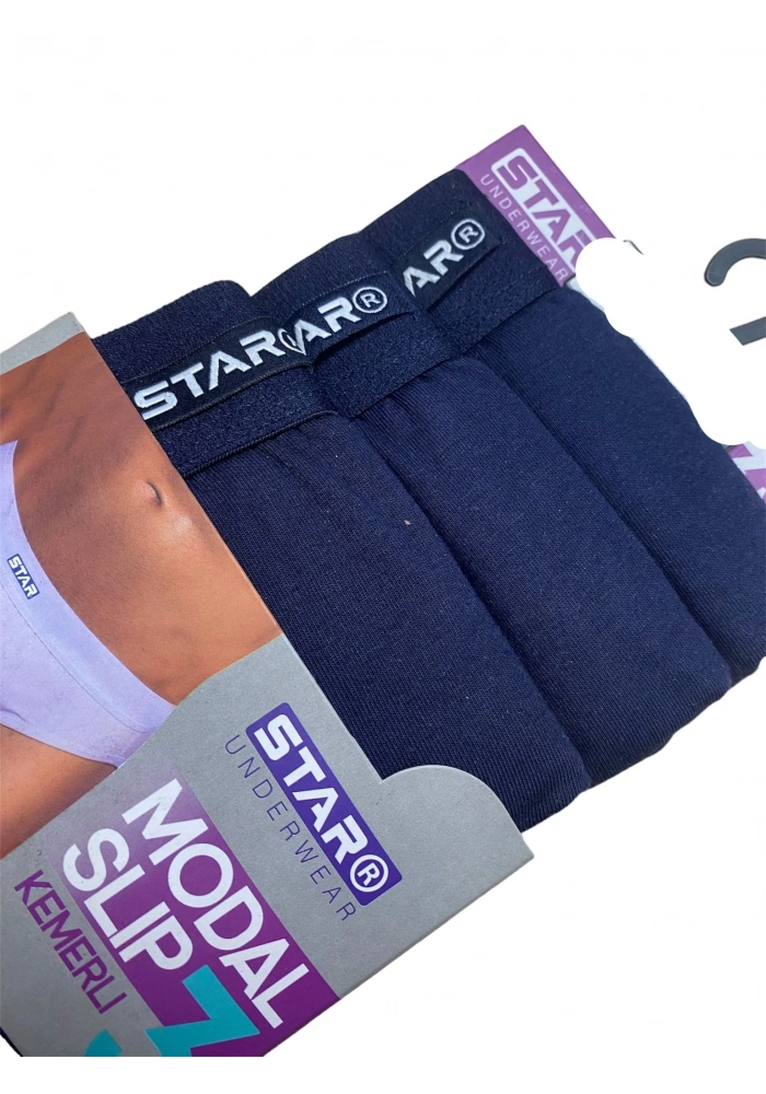 Star 109 Erkek 3lü Modal Slip