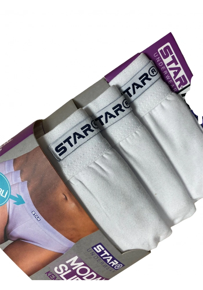 Star 109 Erkek 3lü Modal Slip