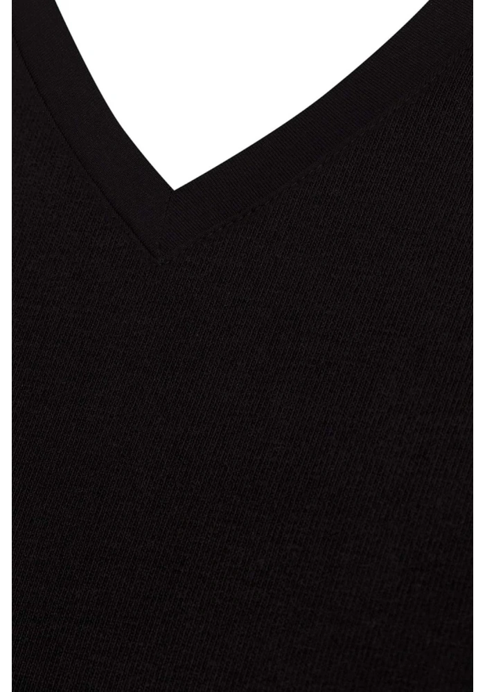 Star 206 Modal Yarım Kol V-Yaka T-Shirt Atlet