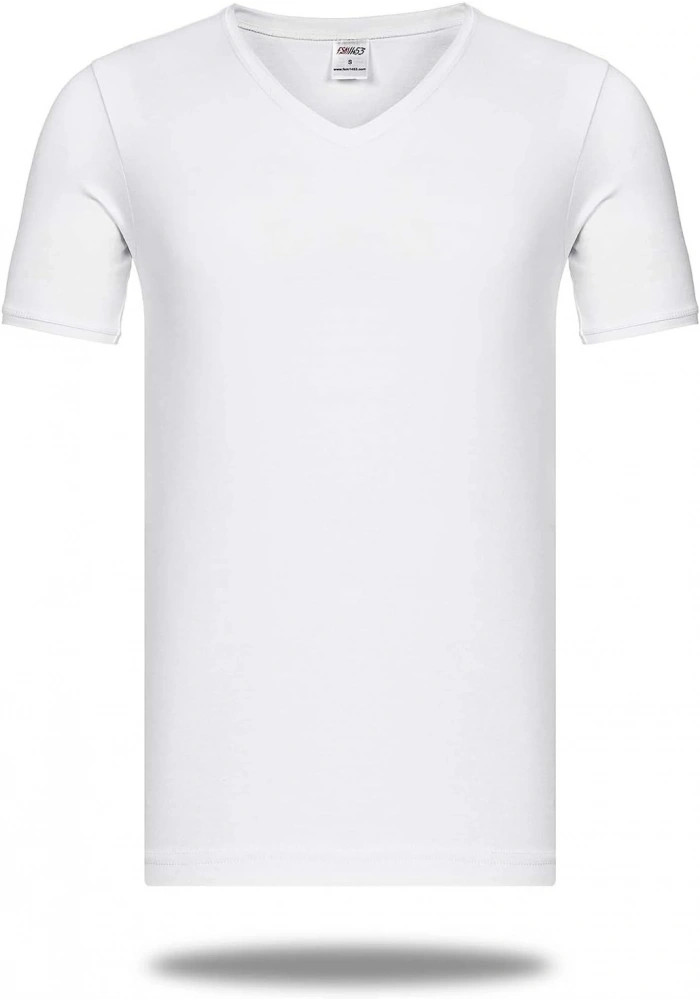 Star 206 Modal Yarım Kol V-Yaka T-Shirt Atlet