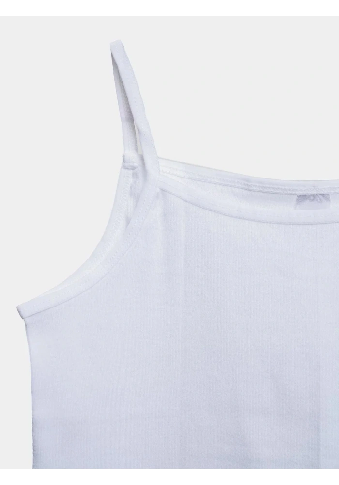 Star 610 Tekli Kız Çocuk İp Askılı Atlet