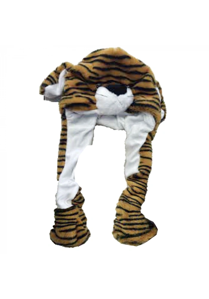 Suyutti K25465-04-017  Kaplan Figürlü Hareketli Çocuk Şapka