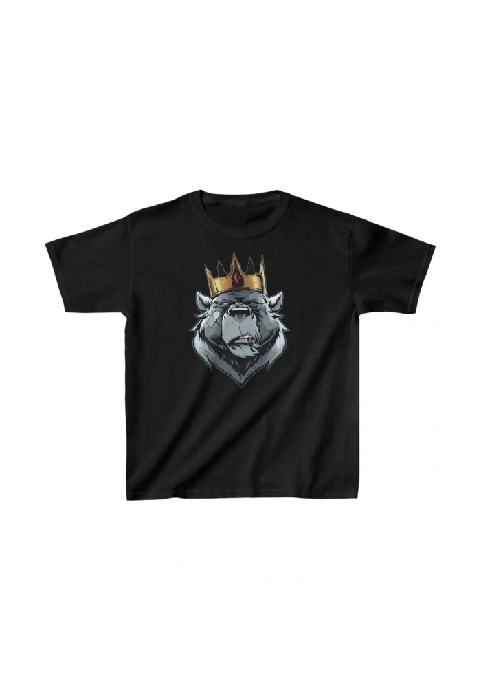 Unisex Çocuk Baskılı - Siyah