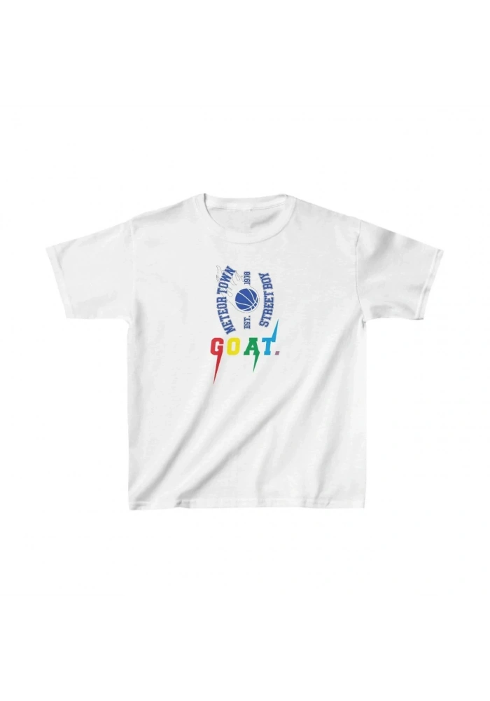 Unisex Çocuk Baskılı T-Shirt - Beyaz