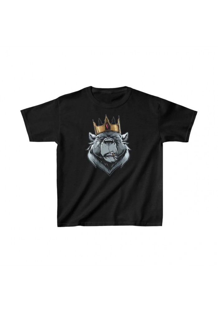 Unisex Çocuk Baskılı - Siyah