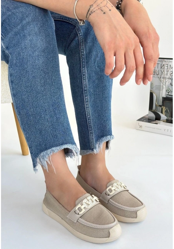 Wata Bej Triko Babet Ayakkabı