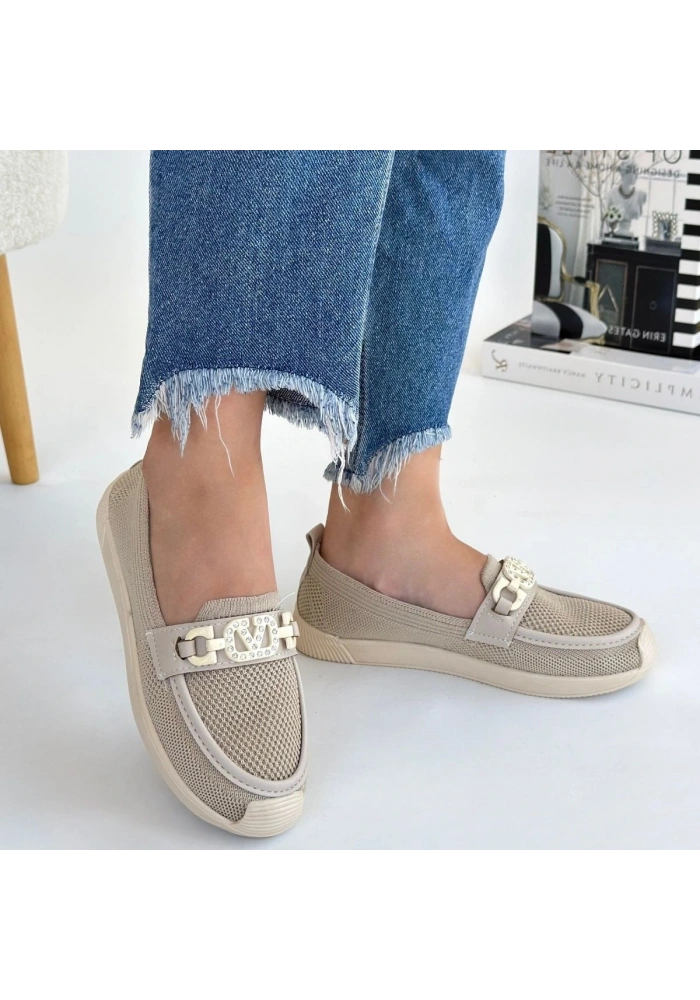 Wata Bej Triko Babet Ayakkabı