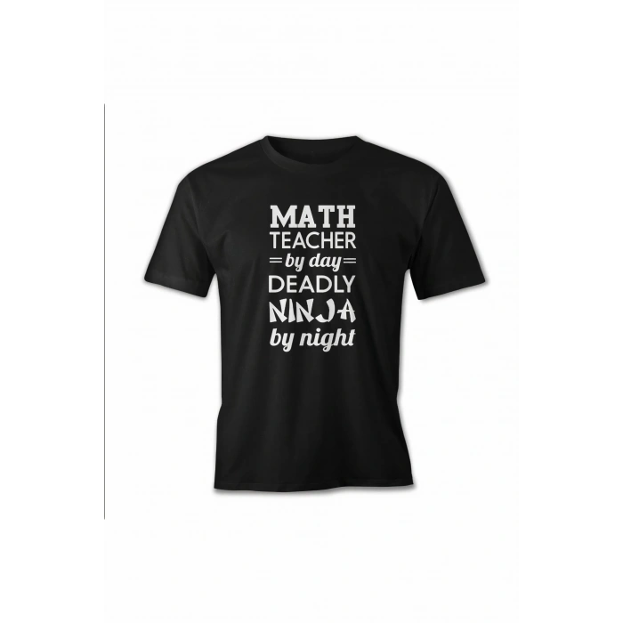 24 Kasım Öğretmenler Baskılı T-shirt - Siyah