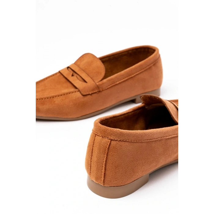 302 Taba Süet Günlük Kadın Babet