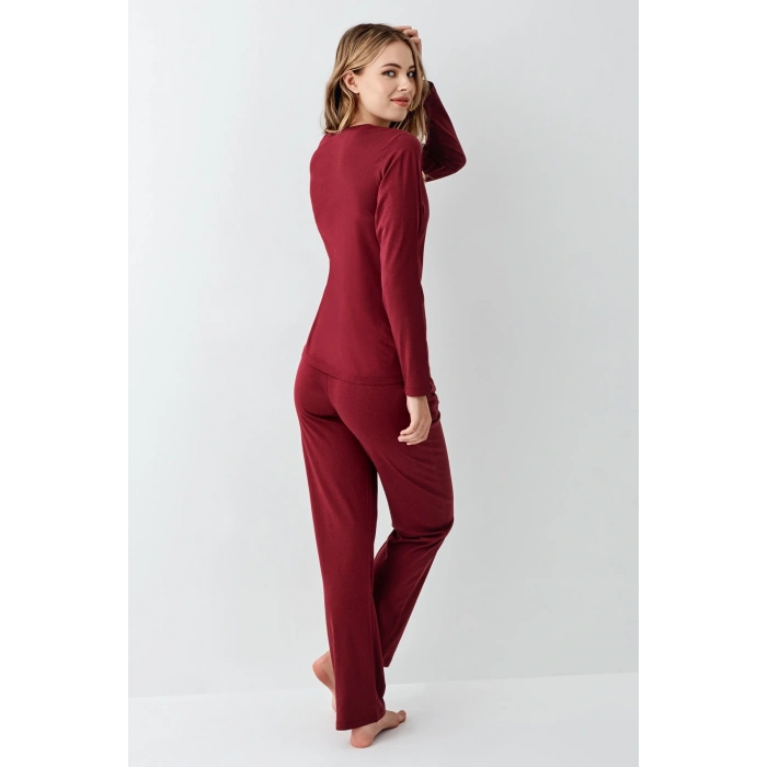 Arnetta 3446-S Kadın Uzun Kol Pijama Takım