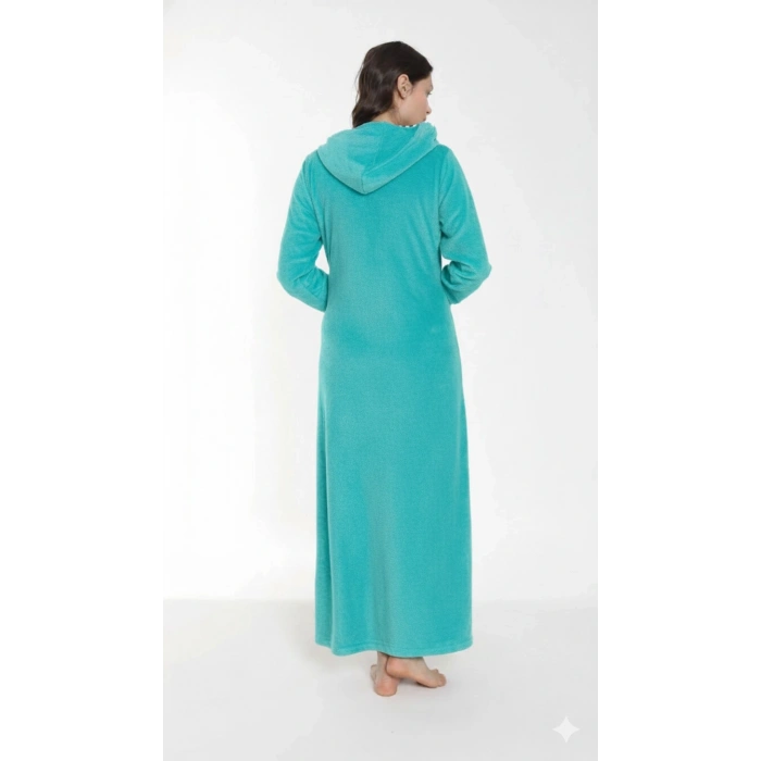 Cicikom 104030 Bayan Kapşonlu Havlu Elbise