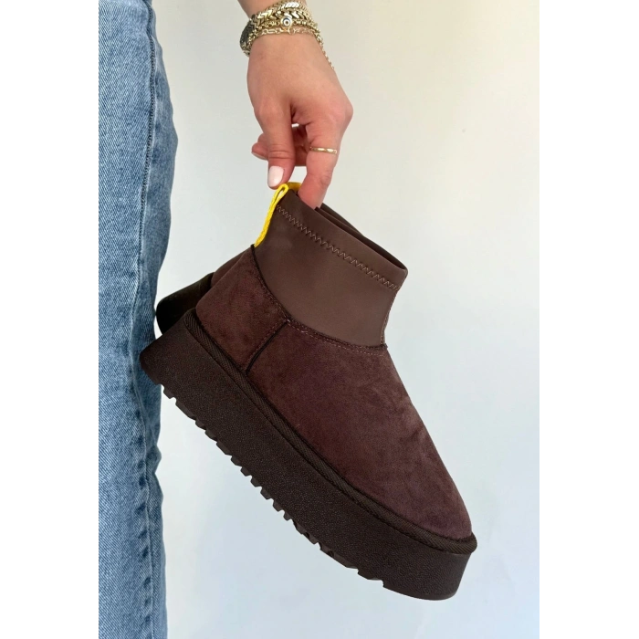 Cuen Kahverengi Süet Bot