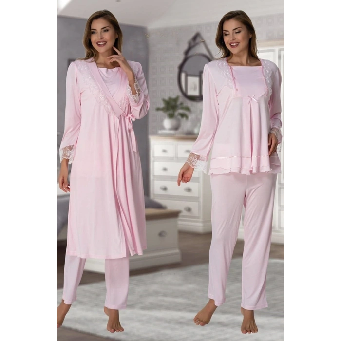 Effortt 2018  Sabahlıklı Lohusa Pijama Takımı