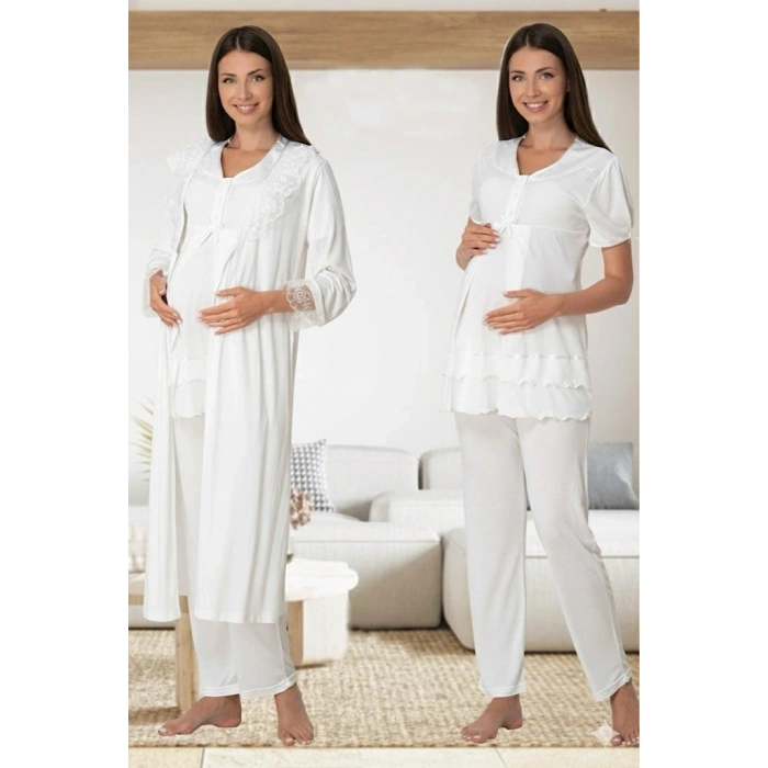 Effortt 8024 Sabahlıklı Lohusa Pijama