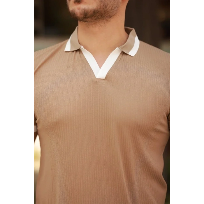 Erkek Hemşire Yaka Kısa Kollu Tişört