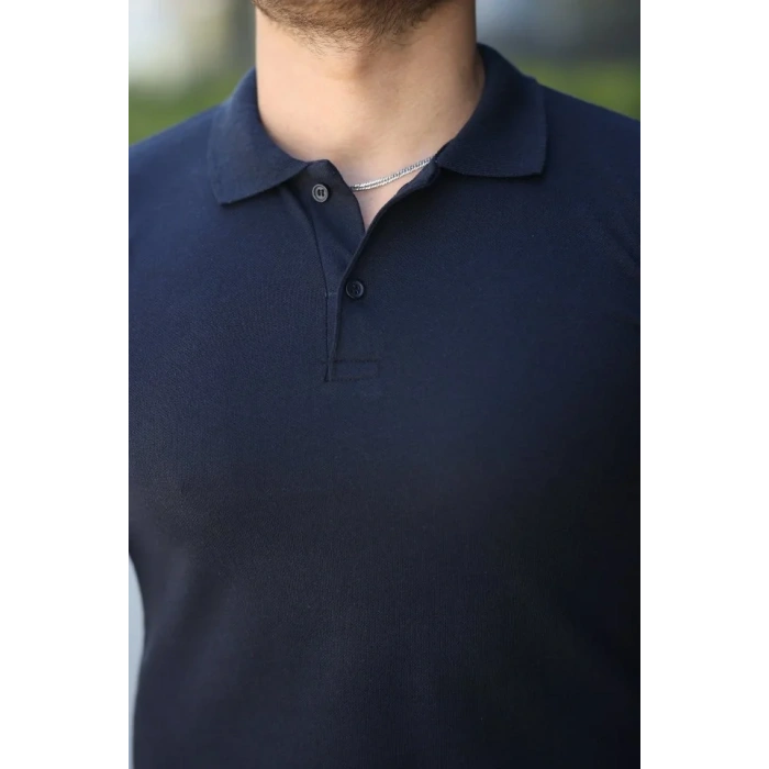 Erkek Kısa Kollu Yakalı Tişört