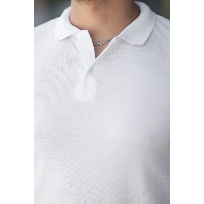 Erkek Kısa Kollu Yakalı Tişört