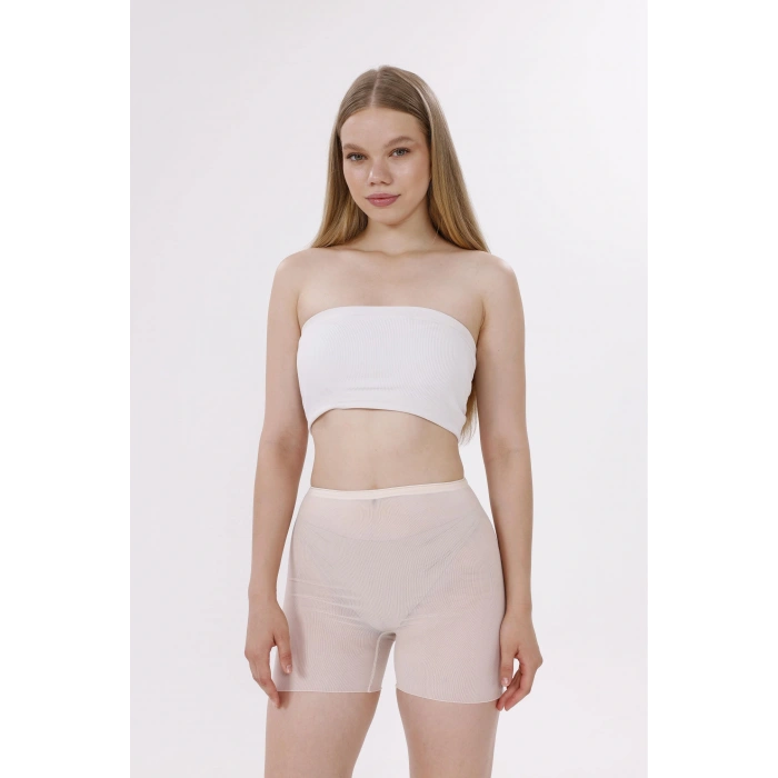 Freshness 0024 Lazer Kesim Tül Boxer Korse