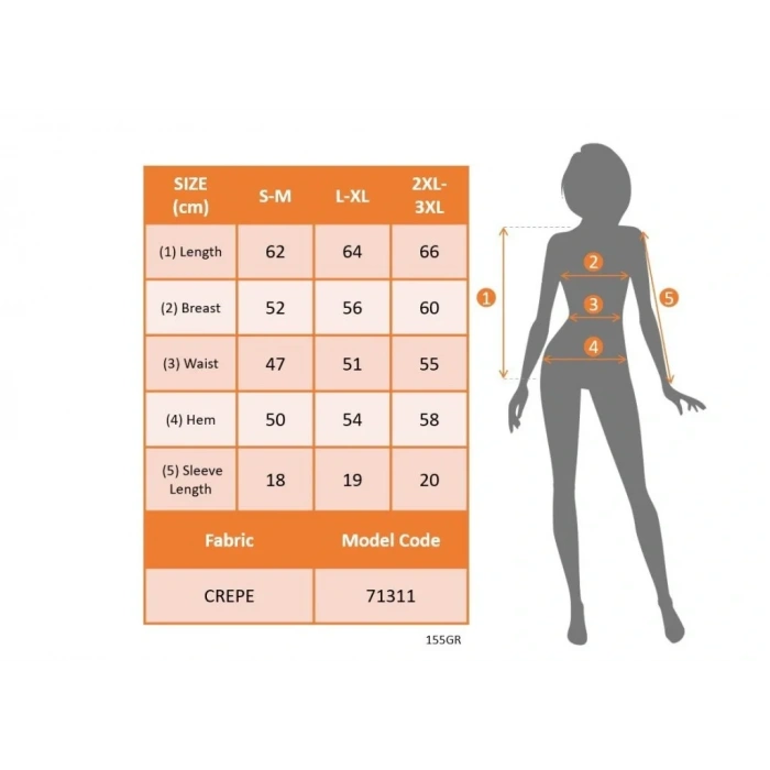 Kadın Tek Omuzu Açık Koldan Bağlamalı Janjan Krep Bluz