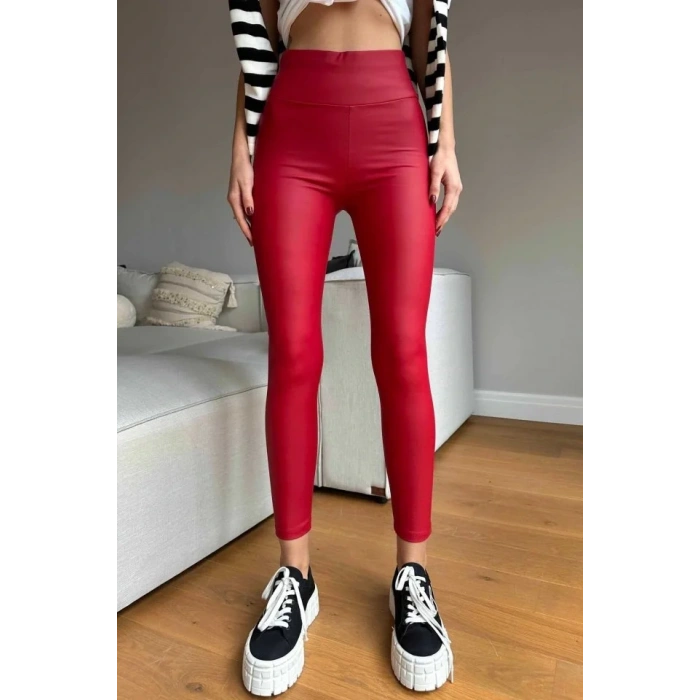 Kadın Yüksek Bel Içi şardonlu Fırsat ürün Toparlayıcı Tayt