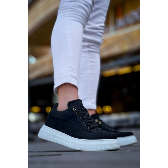 KB-X20 Kuback Siyah Süet  Günlük Erkek Ayakkabı