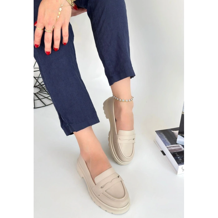 Narli Bej Cilt Oxford Ayakkabı