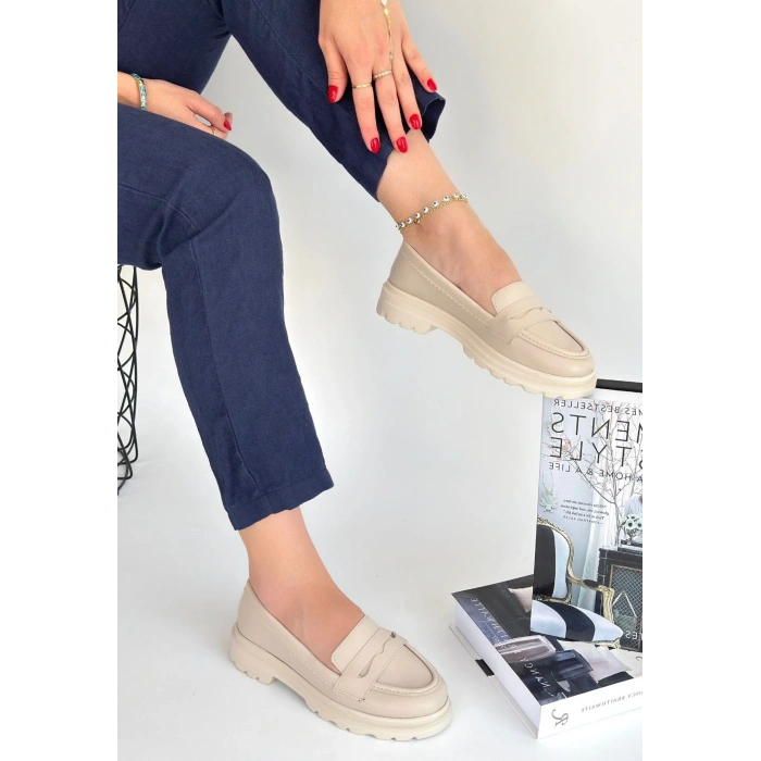 Narli Bej Cilt Oxford Ayakkabı