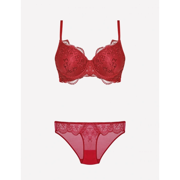 Nurteks 4385 Dantelli Sütyen Takımı