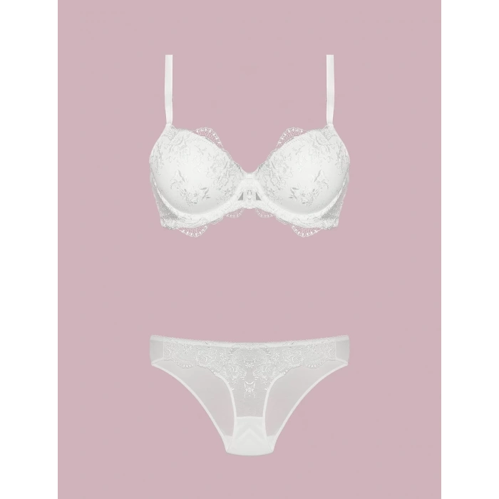 Nurteks 4385 Dantelli Sütyen Takımı